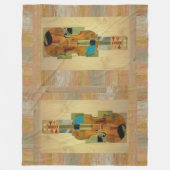 Couverture Polaire Violon composé (Devant)