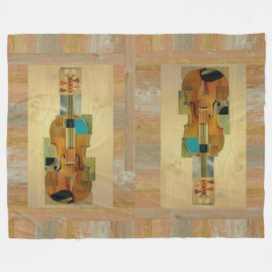 Couverture Polaire Violon composé