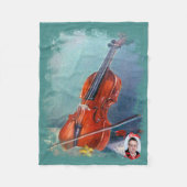 Couverture Polaire Violon/Violon (Devant)
