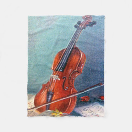 Couverture Polaire Violon/Violon (Devant)