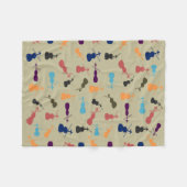 Couverture Polaire Violoncelles (Devant (Horizontal))