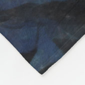 Couverture Polaire Violoniste gothique Imaginaire foncé dans le jardi (Coin)