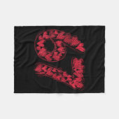 Couverture Polaire Viral 67 Hand-drawn Hearts Valentine's Day Cute Te (Devant (Horizontal))