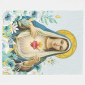 COUVERTURE POLAIRE VIRGIN MARY (Devant (Horizontal))