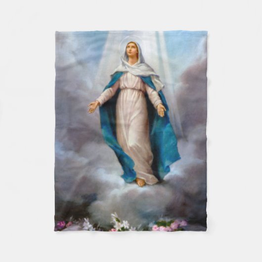 Couverture Polaire Virgin Mary (Devant)