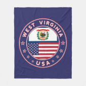 Couverture Polaire Virginie-Occidentale (Devant)