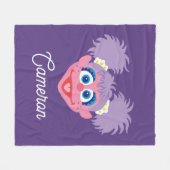 Couverture Polaire Visage d'Abby Cadabby (Devant (Horizontal))