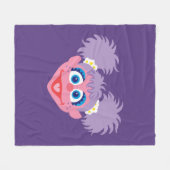 Couverture Polaire Visage d'Abby Cadabby (Devant (Horizontal))