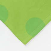 Couverture Polaire Visage du monstre de cookies | Ajouter Votre Nom (Coin)