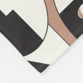 Couverture Polaire Visage et yeux géométriques sans couture motif (Coin)