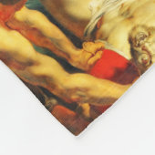 Couverture Polaire Visions d'Ignace par Peter Paul Rubens (Coin)