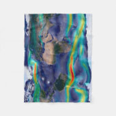 Couverture Polaire Visualisation Des Vents Mondiaux. (Devant)