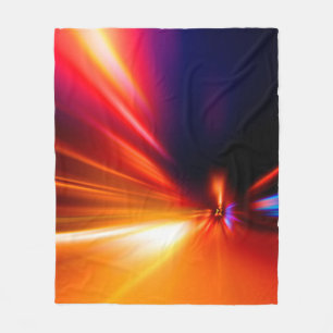 Couverture Polaire vitesse sur la nuit road abstract, arrière - plan,
