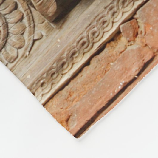 Couverture Polaire Vitrine ancienne dans la cour de Nasal Chowk de Ha (Coin)