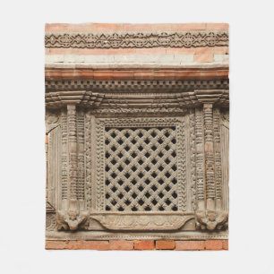 Couverture Polaire Vitrine ancienne dans la cour de Nasal Chowk de Ha