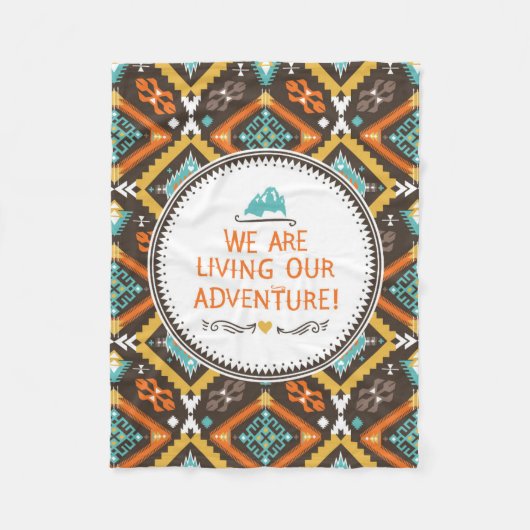 Couverture Polaire Vivant notre aventure (Devant)