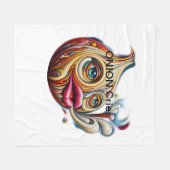 Couverture Polaire 🎨 Vivez le voyage émotionnel d'une ONION. (Devant (Horizontal))