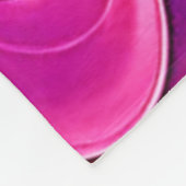 Couverture Polaire Vivid Waves: Abstract Neon Energy Flow Art (Coin)