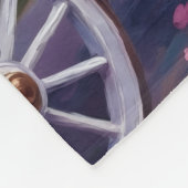 Couverture Polaire Vizsla Dog Valentine's Day (Coin)