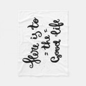 Couverture Polaire Voici à la bonne vie (Devant)