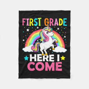 Couverture Polaire Voici ma rentrée licorne CE1