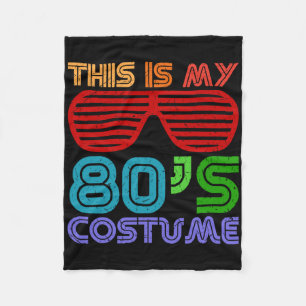 Couverture Polaire Voici mon costume des années 80 1980 Retro Vintage