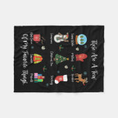 Couverture Polaire Voici Quelques-Uns De Mes Choses Préférées (Devant (Horizontal))