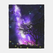 Couverture Polaire Voie Lactée Magique (Devant)