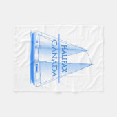 Couverture Polaire Voile nautique côtière de Halifax (Devant (Horizontal))