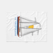 Couverture Polaire Voile nautique côtière des îles Vierges américaine (Devant (Horizontal))