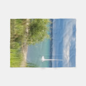 Couverture Polaire Voilier par la mer (Devant (Horizontal))
