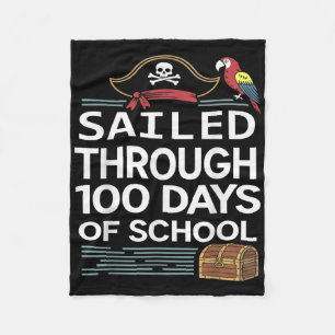 Couverture Polaire Voilier Pendant 100 Jours D'École Pirate Navire Te