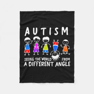 Couverture Polaire Voir Le Monde D'Un Autre Angle Autisme Awa