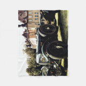 Couverture Polaire Voiture classique ancienne (Devant)