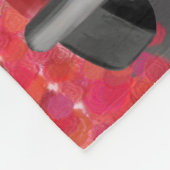 Couverture Polaire Voiture de chien Schnauzer avec les coeurs Valenti (Coin)