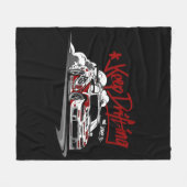 COUVERTURE POLAIRE VOITURE DE COURSE CONTINUEZ À DRIFFER ET À LE SCRA (Devant (Horizontal))