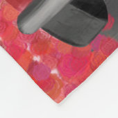 Couverture Polaire Voiture Saint Bernard Chien avec Coeurs Saint-Vale (Coin)