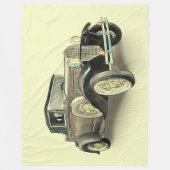 Couverture Polaire Voiture Vintage (Devant)