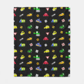 Couverture Polaire Voitures, camions, tracteurs et panneaux de signal (Devant)