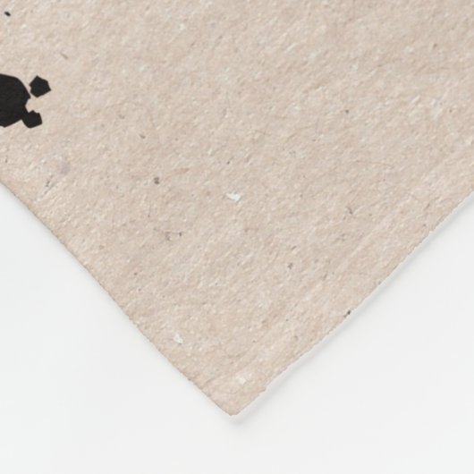 Couverture Polaire Voitures de course avec des marques de pneus (Coin)