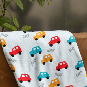 Couverture Polaire Voitures Enfants Garçon