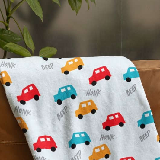 Couverture Polaire Voitures Enfants Garçon