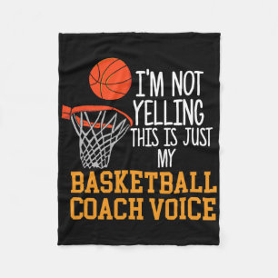 Couverture Polaire Voix des entraîneurs de basket-ball