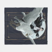 Couverture Polaire Vol Anime HARRY POTTER™ avec Buckbeak (Devant (Horizontal))