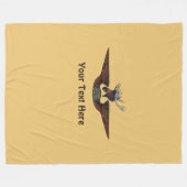 Couverture Polaire Vol des ailes de l'aviation Moose (Devant (Horizontal))