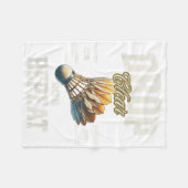 Couverture Polaire Volant Badminton Dégagé Smash Répéter (Devant (Horizontal))