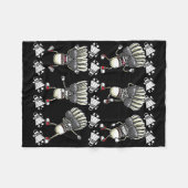 Couverture Polaire Volant de badminton Danser 4 (Devant (Horizontal))