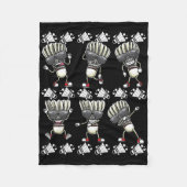 Couverture Polaire Volant de badminton Danser 4 (Devant)