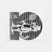 Couverture Polaire Volant de ninja de badminton (Devant (Horizontal))