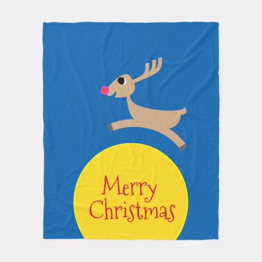 Couverture Polaire Voler Reindeer (Devant)